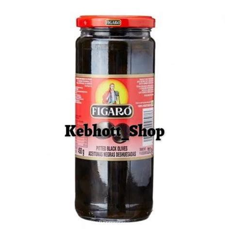 Jual Figaro Pitted Black Olives Gr Acar Buah Zaitun Hitam Tanpa