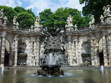 Balthasar Permoser Bath Of The Nymphs In The Zwinger