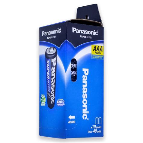 Pilha Zinco Aaa 1 5v R03ual Panasonic Pilha Palito Shopee Brasil