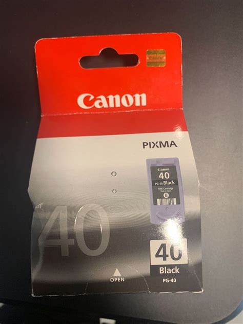 Cartucce Canon Pixma Pg 40 Black Kaufen Auf Ricardo