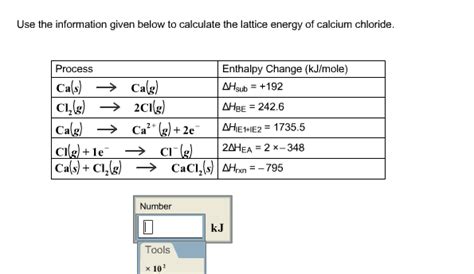 Solved Use The Information Given Below To Calculate The Chegg