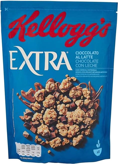 Kellogg S Muesli Croccante Cioccolato Al Latte 375 G Amazon It