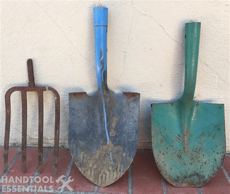 Broken Shovels And Old Garden Tools No Handle Hand Tool Essentials