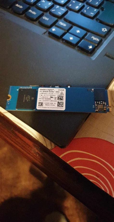 SSD 512 GB Western Digital PC SN530 NVMe M 2 PCIe Gen3 X4 NVMe V1 4 Aukro