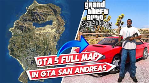 INSTALL GTA 5 Whole Map In GTA San AndreasConvert GTA SA Into GTA 5