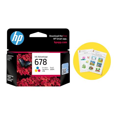 Hp Tri Color Original Ink Advantage Cartridge Amazon In