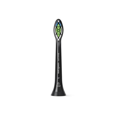 Philips Sonicare W Optimal White Standard Tandbørstehoved 4 stk Sort