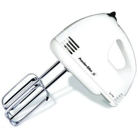 Proctor Silex 62515RY 5 Speed Easy Mix Hand Mixer White Each Walmart