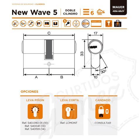 Cilindro Mauer Mod Nw Doble Embrague