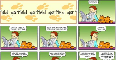 Tirinhas Em Inglês Do Garfield Com Interpretação E Gabarito Revoeduca