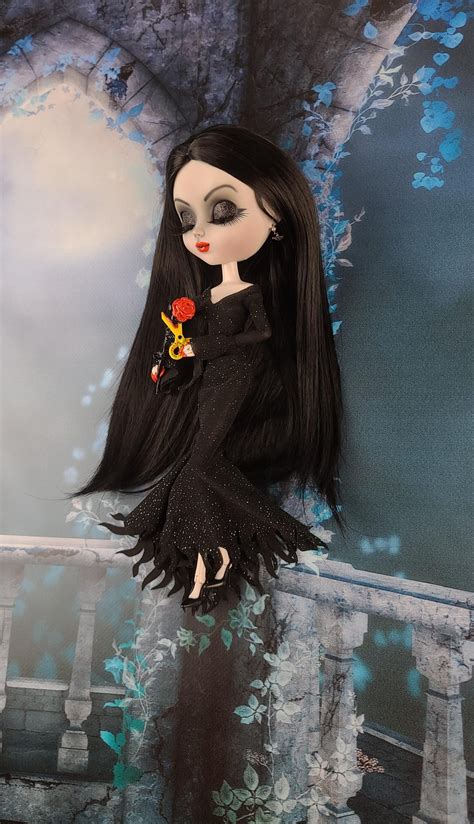 Pullip Morticia Addams Made By Me Ig Artforlovingheart R Dolls