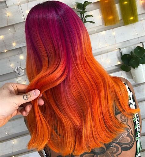 Tangerine Dream Hair Dye Tips Hair Color Orange Fire Hair