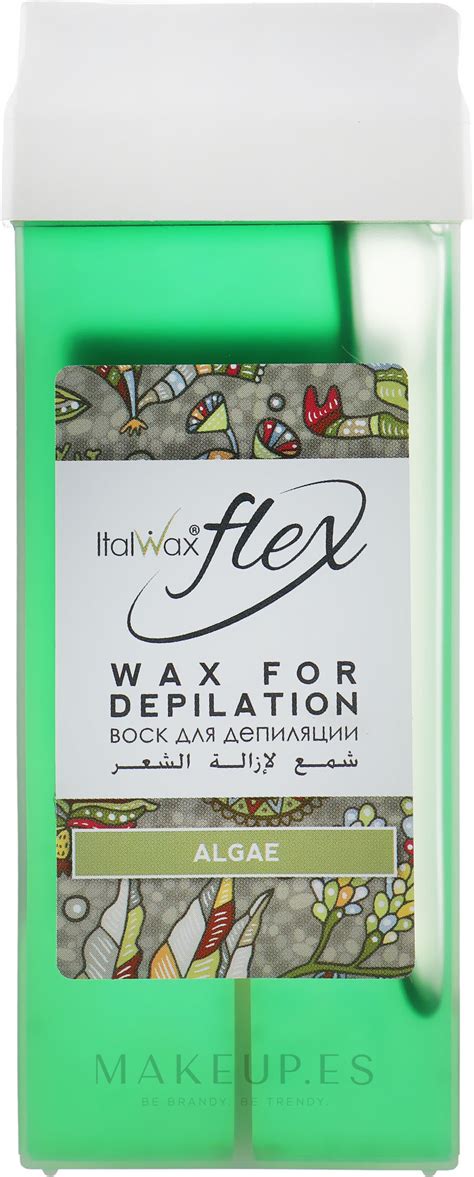 ItalWax Flex Cartucho De Cera Depilatoria Roll On Algas Makeup Es