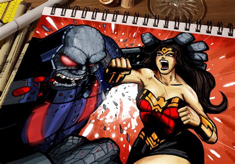 Wonder Woman Vs Darkseid