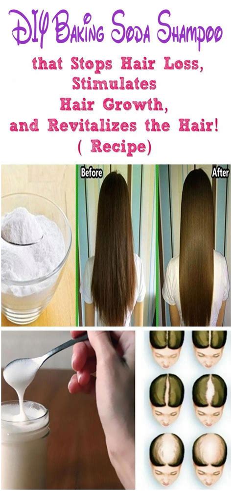 Diy Baking Soda Shampoo That Stops Hair Loss Stimulates Hair Growth And Revitalizes The Hair