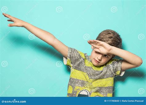 Child Making Dab Stock Image Image Of Background Casual 117785843