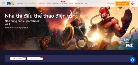 Esport Thể Thao BK8 Sảnh Cược Mang Đến Trải Nghiệm Thú Vị