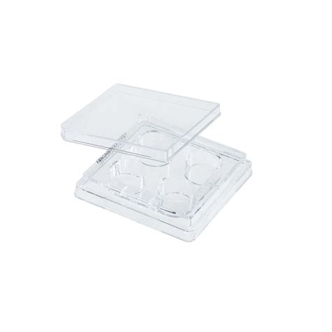 4 Well Non Treated Plate With Lid Individual Sterile SKU 2295 03000