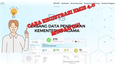 CARA REGISTRASI EMIS 4 0 YouTube