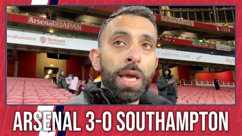 Arsenal 3 0 Southampton The Loaded Cannon Moh YouTube