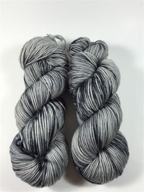 Light Worsted Dk Hand Dyed Yarn Superwash Merino