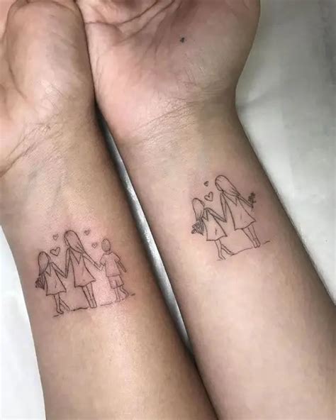 50 Ideias Perfeitas De Tatuagem De Mãe E Filha Para Fazer