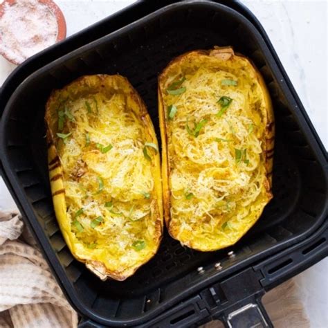 Air Fryer Spaghetti Squash