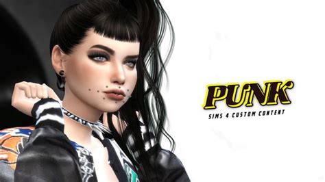 Sims Punk Cc Pieces You Need To Have Snootysims Punk Looks Punk