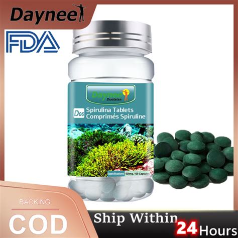 COD Spirulina Tablets Develop Immunity From Disease Spirulina Food