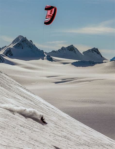 Snow Kiting Wow Kiteboarding