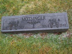 John Burton Motsinger 1852 1919 Mémorial Find a Grave