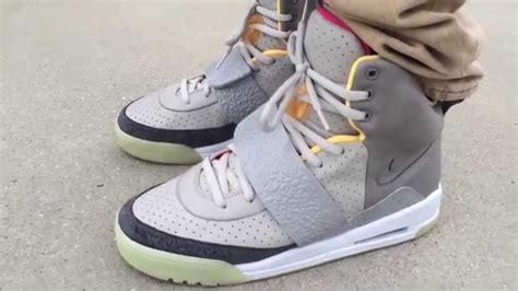 Nike Air Yeezy 1 Zen Grey On Feet Youtube