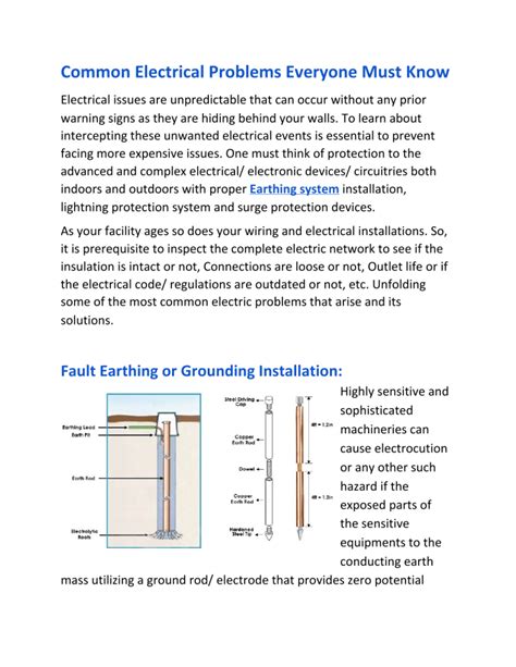 Common Electrical Problems Everyone Must Know