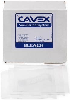 Cavex Bleach Transparent Sheet Mm Jarident