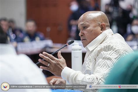 Senador Bato Dela Rosa Nag Sorry Sa Minsang Kawalan Ng Tamang Asal Sa