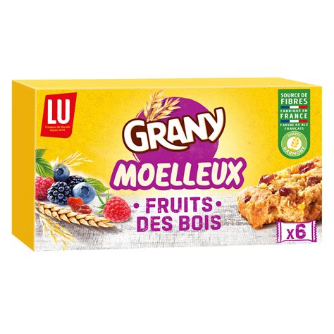 Lu Grany En Cas Moelleux Fruits Des Bois X 6 • Europafoodxb • Acheter