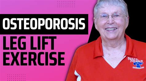 Osteoporosis Side Lying Leg Lift YouTube