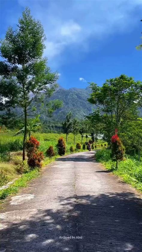 Merapi Uncover On Twitter Salah Satu Jalan Desa Yang Menurut Ku