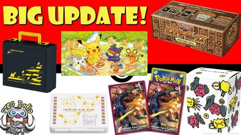 Stunning New Products And Big Mystery Box Update Pokémon Tcg News Youtube