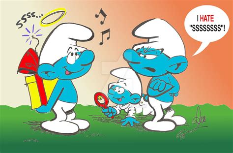 Smurfday Surprise By Acla13 On Deviantart