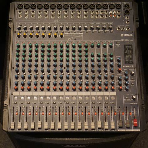 Yamaha Mg206c Usb 20 Channel Mixer Used