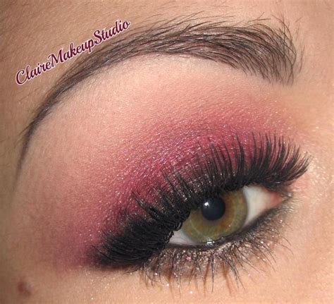 ClaireMakeupStudio Cranberry Smoky Make Up Tutorial For Christmas