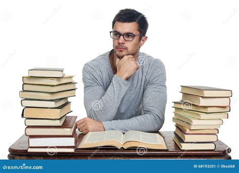 Someone Reading A Lot Of Book