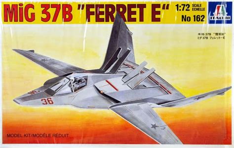 Italeri 162 1 72 MiG 37B Ferret E