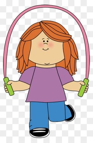 Jump Ropes Jumping Clip Art Girl Jumping Rope Clipart Free