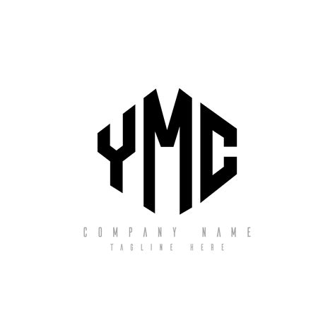 Ymc Letter Logo Design With Polygon Shape Ymc Polygon And Cube Shape