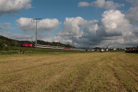 SBB Intercity IC Mit EW IV Komposition Mit SBB Lokomotive Flickr