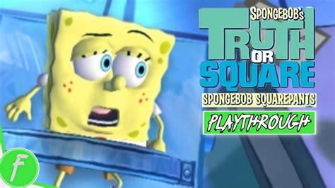 Spongebobs Truth Or Square Full Game Walkthrough Gameplay Hd Psp No Commentary Youtube