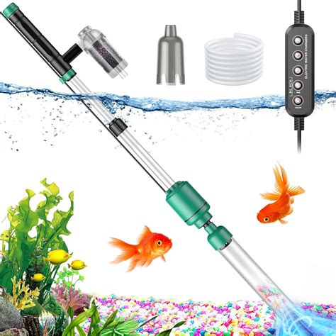 Amazon Suness Aquarium Vacuum Gravel Cleaner W Electric Fish