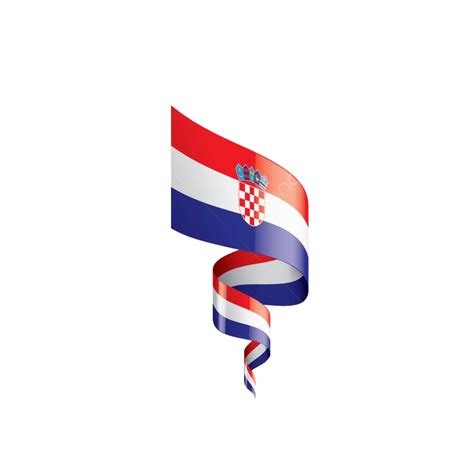 Croatia Flag Clipart Transparent Background Croatia National Flag